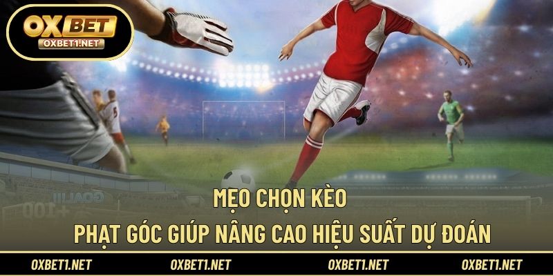 Mẹo chọn kèo phạt góc giúp nâng cao hiệu suất dự đoán