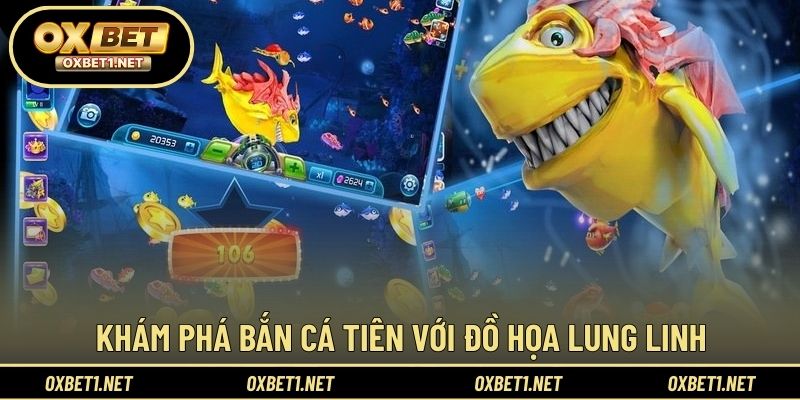 Khám phá không gian bắn cá tiên mang sắc màu thần thoại